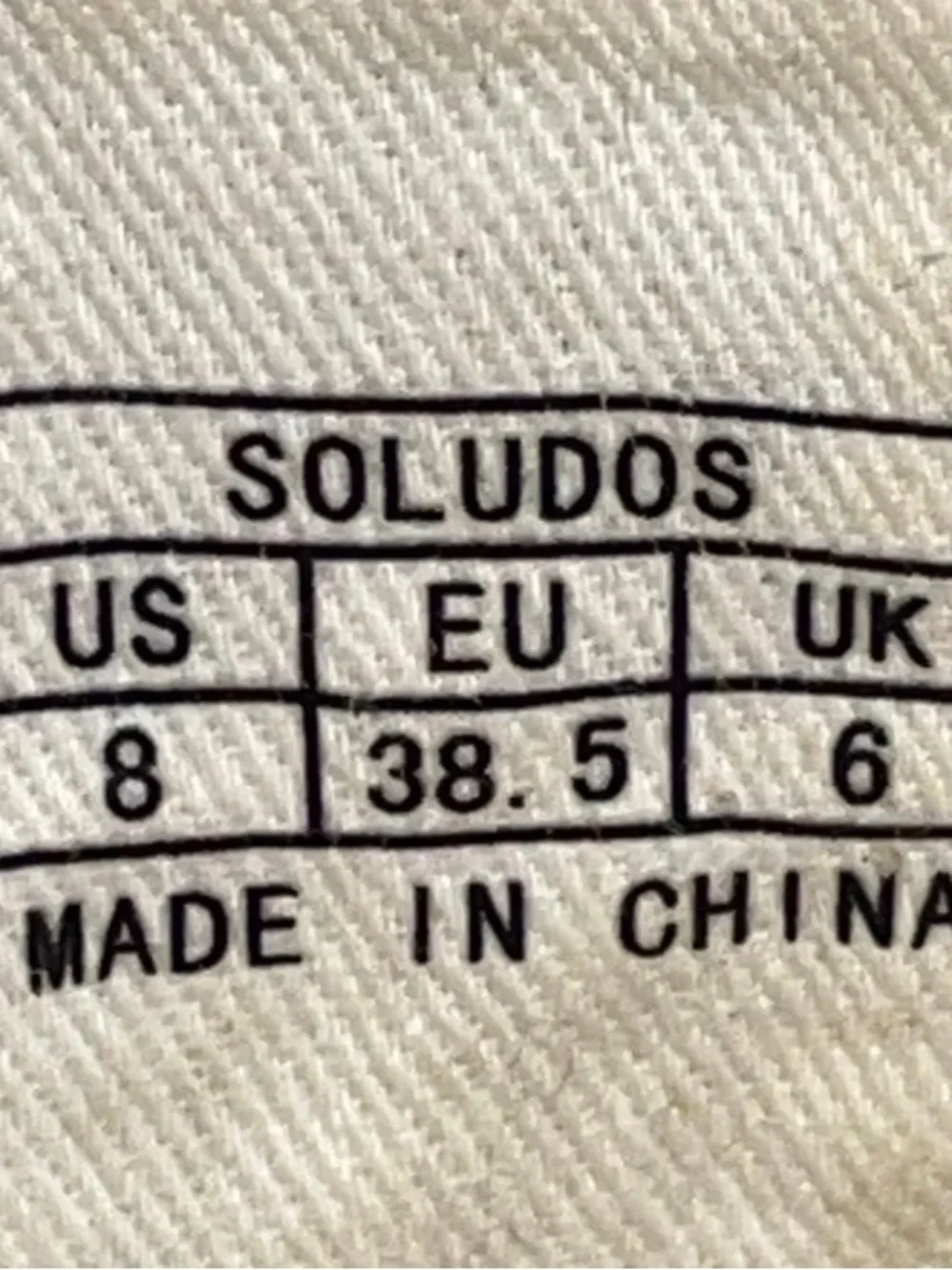 Soludos navy organic